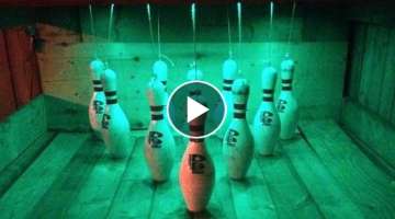 This Guy Livened Up His Backyard By Building A Bowling Alley In It