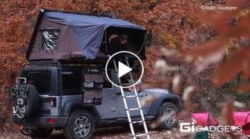 ikamper | Pop-out tent on your car roof