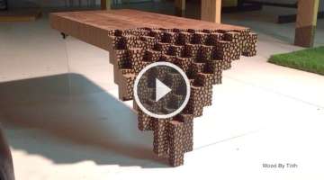 Falling Brick Coffee Table