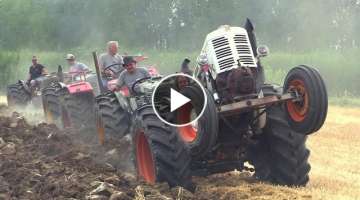 Old tractors | Landini testacalda, FIAT, SAME - Aratura & show @ Roncoferraro (MN)