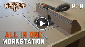 Cheap DIY Router Table Full Build - Final Tool Added To All-In-One Woodworking Station