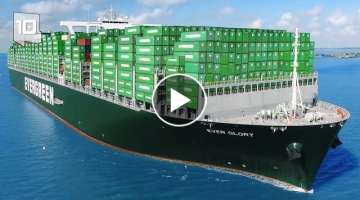 10 Biggest Container Ships in the World