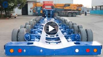 The most advanced trailers for heavy loads ▶ Unique trailers for transporting