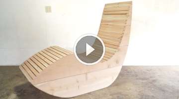 DIY Modern Outdoor Lounge Chair | Modern Builds | EP. 45