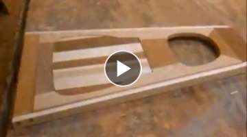 Making wooden folding chairs