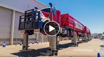 MAINTENANCE OF GIANT CARS AND TRUCKS