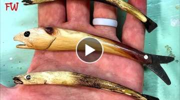 20 Amazing Wood Carving Projects Tools & Techniques Wood DIY Projects You MUST See | FW Channel 2...
