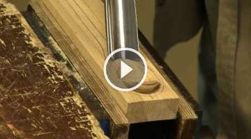 Making a spoon with a gouge and spokeshave 