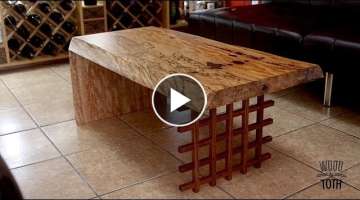 Live Edge Table From Dimensional Lumber- Grizzly Challenge