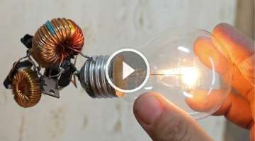 Free Energy Light Bulb TRICK. I INSIST, TRICKKKKK!