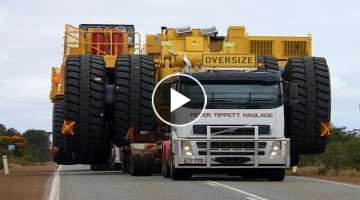 Extremely Dangerous Truck Oversize Load And Incredible Heavy Haulage Machines!