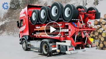 The Most Advanced Deployable Trucks ▶ Ultra Compact Special Semi-trailer