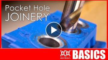 Beginner's guide to pocket hole joinery | WOODWORKING BASICS