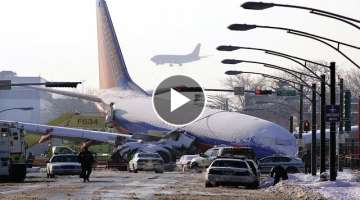 The weirdest plane and helicopter crashes..