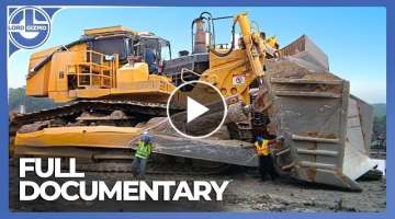 Surface Mining of Iron Ore with Komatsu's Largest Mining Machines | Full Documentary