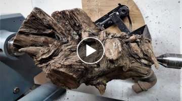 Woodturning - The Silver Stump