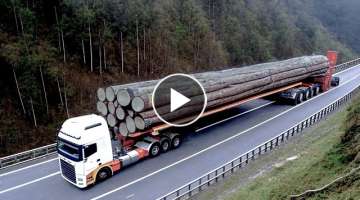 Extreme Dangerous Transport Skill Operations Oversize Truck | World Biggest Heavy Equipment Machi...
