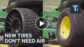 New tires don't need air