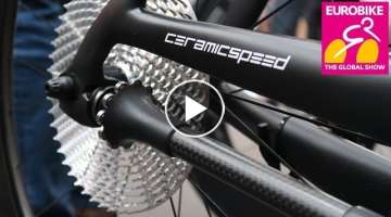 CeramicSpeed 99% Efficient Drive Shaft // Chain Free Bike // Eurobike 2018