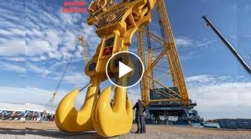 Top 4 Biggest Crane Crawlers - Amazing Installation and Operation Process Of Giant Crane Crawlers
