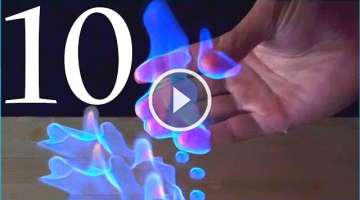 10 Amazing Science Experiments! Compilation