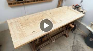 How To Make A REAL Door From Plywood