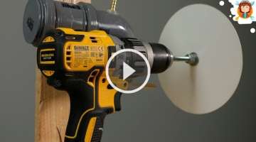 4 Amazing Homemade Tools - Using a Drill