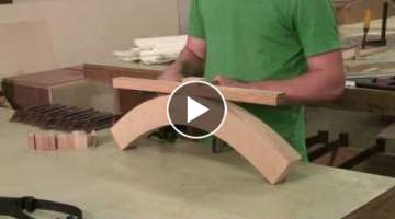 Woodworking Information : How to Bend Wood to Make Furniture
