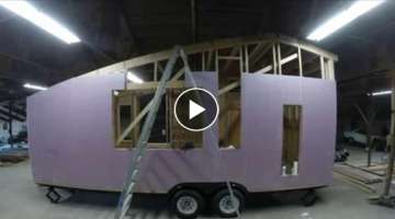 Watch The SHED Tiny House Being Built Before Your Eyes