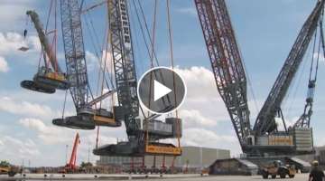 5 Extreme Biggest Heavy Equipment Machines Working Dangerous Biggest Crane Truck Operator Skill �...