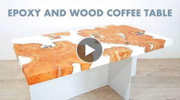  DIY Live Edge Epoxy / Resin Coffee 'River Table'