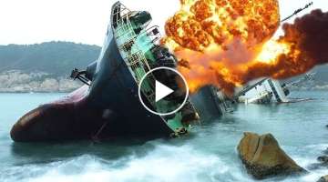TOP 10 Dangerous Ship Fails Compilation ! Worst Ships Crash Collision