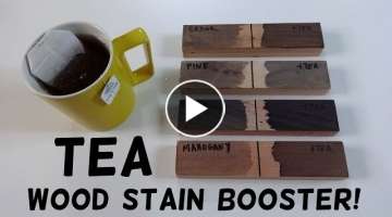 DIY Tea Wood Stain Booster!