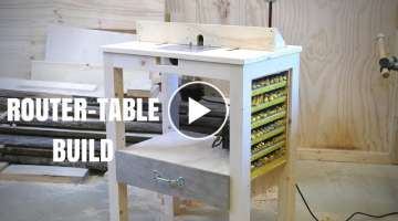 ROUTER TABLE Build! With Storage!