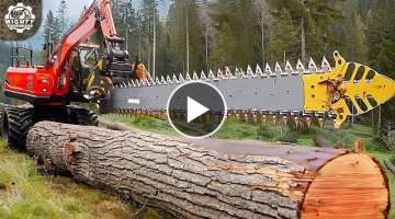 CRAZY Powerful Wood and Forestry Machines: Heavy-Duty Equipment That Are on Another Level