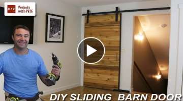 How to Make a Sliding Barn Door