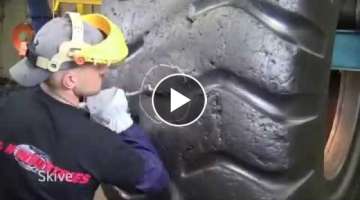 Big Tractor Tire Repair