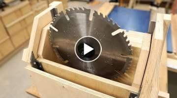 How The Lift Mechanism Works - EPIC Table Saw Build